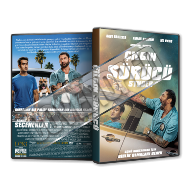 Çılgın Sürücü - Stuber - 2019  Türkçe Dvd Cover Tasarımı